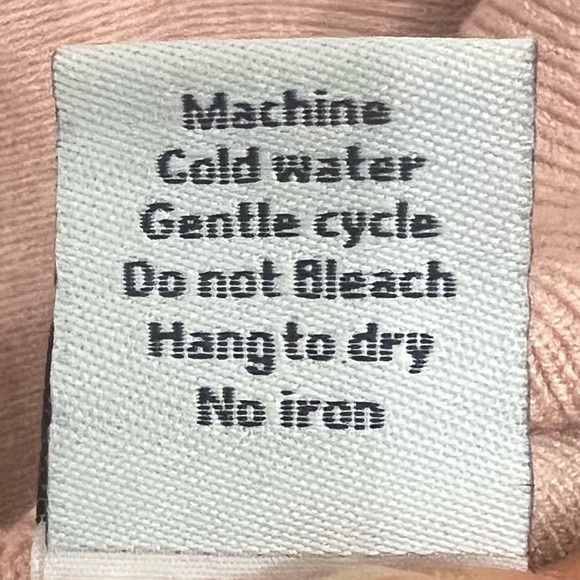 Women's Pink M Long Sleeve Sweater Girls Unite Bimbo Casual Lightweight Feminine - Picture 6 of 7